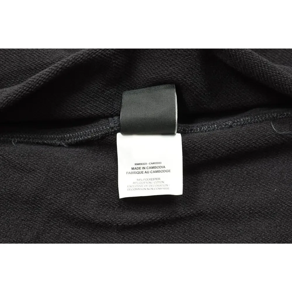 Nike Dri-FIT Women's Medium Black Short Sleeve Wrap Front Yoga Training Crop Top